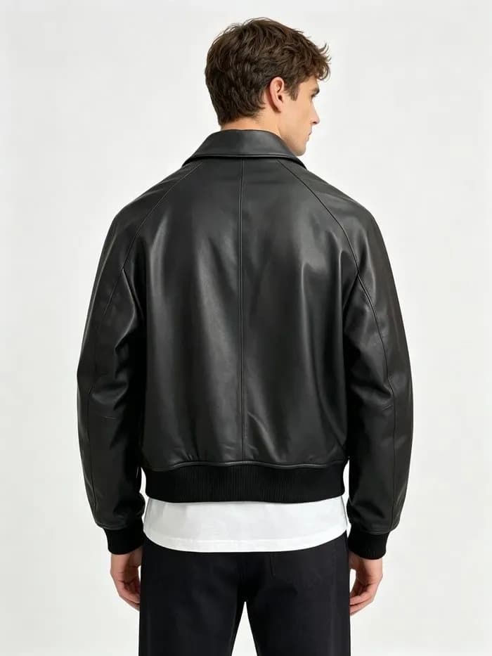루이비통 남성 가죽 블루종 - Louis vuitton Mens Leather Blouson - lvc16731x 이미지 3/17