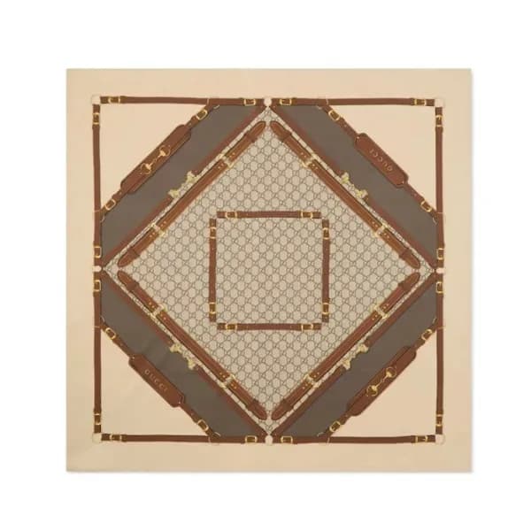 구찌 여성 스퀘어 스카프 - Gucci Womens Square Scarf - acc701… 이미지 1/14