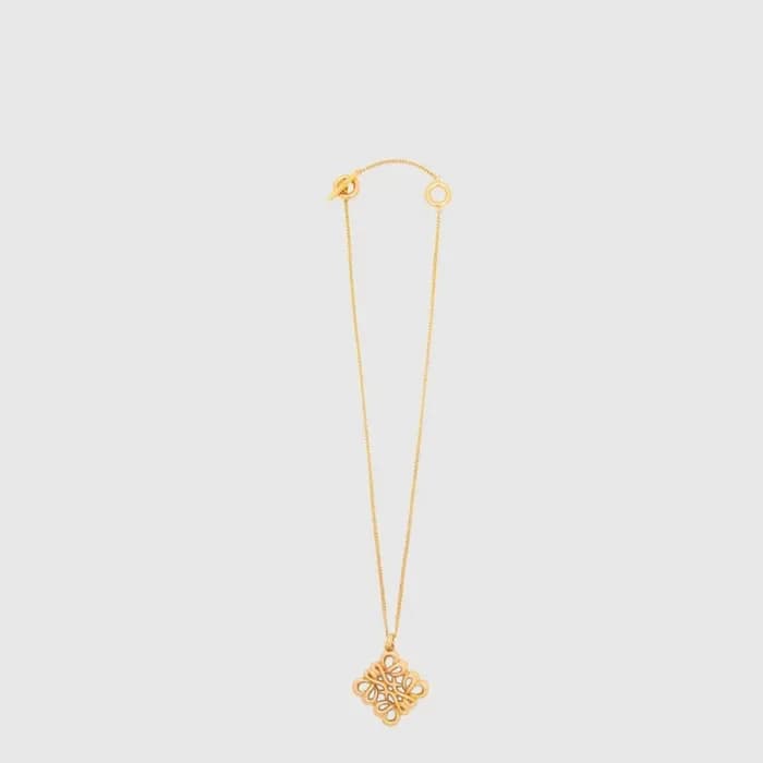 로에베 여성 스몰 펜던트 네크리스 - Loewe Womens Small Pendant Necklace - acc9962x 이미지 1/3