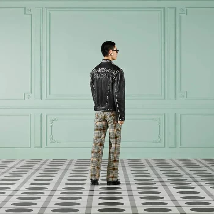 구찌 남성 가죽 자켓 - Gucci Mens Leather Jacket - guc16734x 이미지 3/26