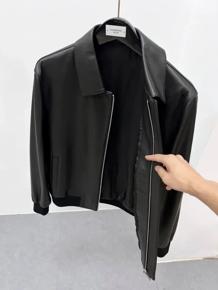 펜디 남성 가죽 자켓 - Fendi Mens Leather Jacket - fec16894x 이미지 11/14