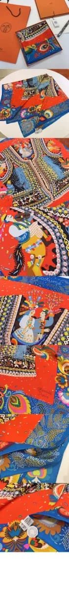 에르메스 여성 코스튬 드 페테 스카프 - Hermes Womens Costume de Fête Scarf - acc8867x 이미지 3/3