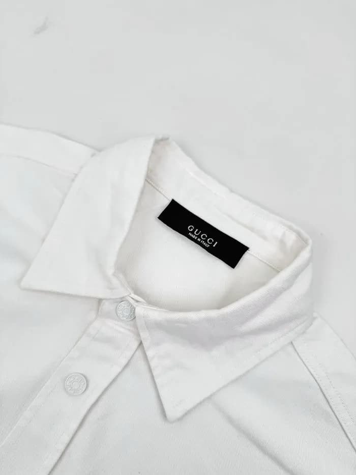 구찌 남성 클래식 셔츠 - Gucci Mens Classic Shirt - guc17560x 이미지 4/10