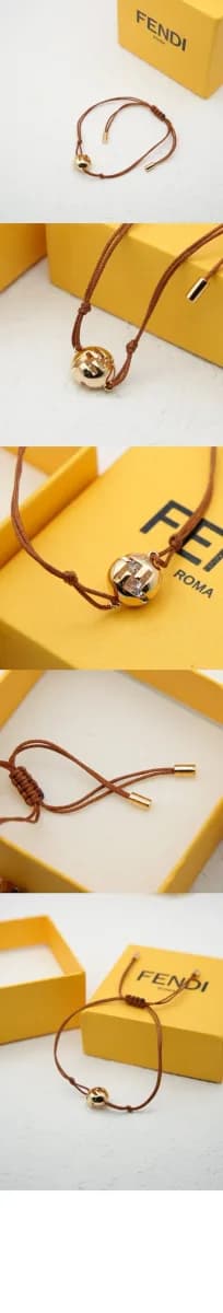 펜디 여성 골드 브레이슬릿 - Fendi Womens Gold Bracelet - acc10058x 이미지 3/3