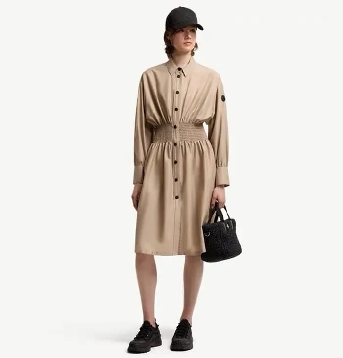 몽클레어 여성 셔츠 드레스 - Moncler Womens Shirt Dress - vac17106x 이미지 4/13