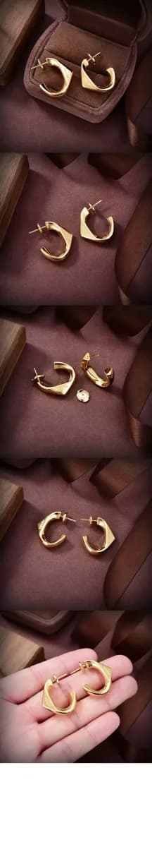 프라다 여성 메탈 이어링 - Prada Womens Metal Earring - acc10287x 이미지 4/4