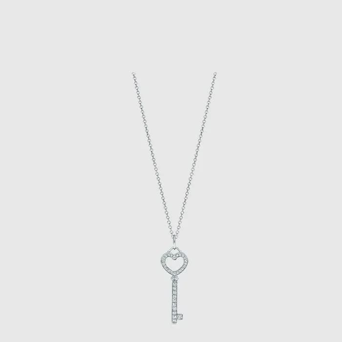 티파니 여성 키 펜던트 네크리스 - Tiffany & Co Womens Key Pendant Necklace - acc9236x 이미지 1/3