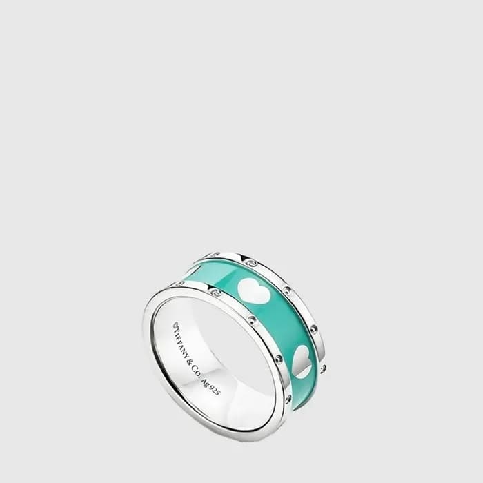 티파니 여성 러브 하트 반지 - Tiffany & Co Womens Love Heart Ring - acc9034x 이미지 1/3