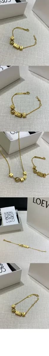 로에베 여성 페블 큐브 브레이슬릿 - Loewe Womens Pebble Cube Bracelet - acc10007x 이미지 3/3