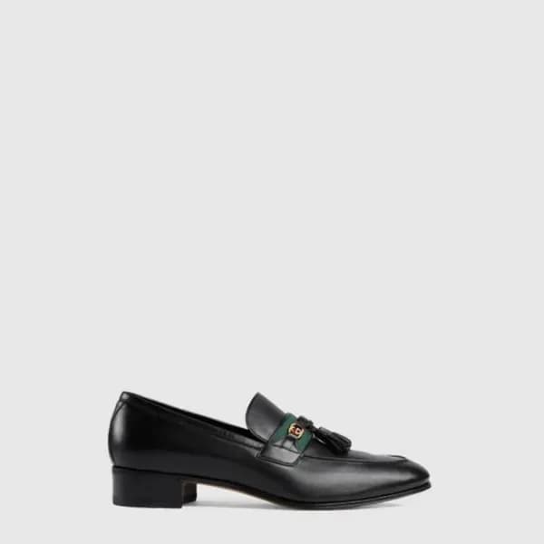 구찌 남성 인터로킹 G 로퍼 - Gucci Mens Interlocking G Loafer… 이미지 1/4