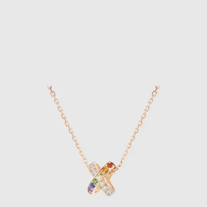 쇼메 여성 주 드 리앙 펜던트 네크리스 - Chaumet Womens Jeu de Liens Pendant Necklace - acc10175x 이미지 1/3