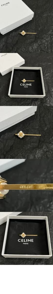 셀린느 여성 헤어 슬라이드 - Celine Womens Hair Slide - acc10496x 이미지 4/4