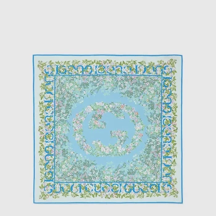 구찌 여성 프린트 실크 까레 - Gucci Womens Printed Silk Carré … 이미지 1/5
