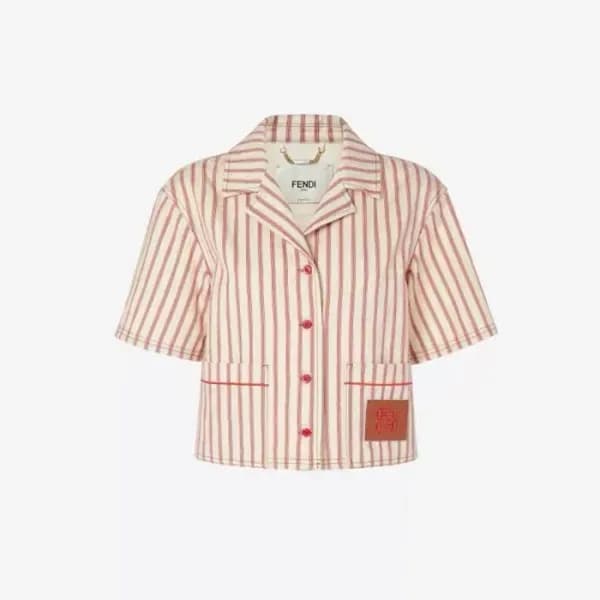 펜디 여성 반팔 셔츠 - Fendi Womens Polo Shirt - fec16132x 이미지 1/14
