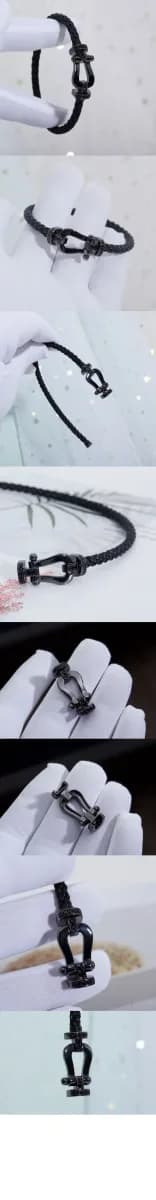 프레드 남성 포스텐 라지 다이아몬드 브레이슬릿 - Fred Mens Force 10 Large Diamond Bracelet - acc10056x 이미지 3/3