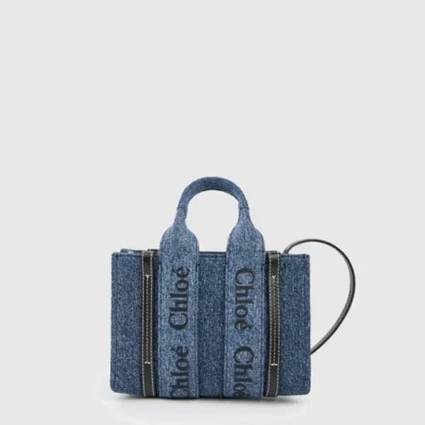 끌로에 여성 우디 토트 백 나노 - Chloe Womens Woody Tote Bag Na… 이미지 1/4