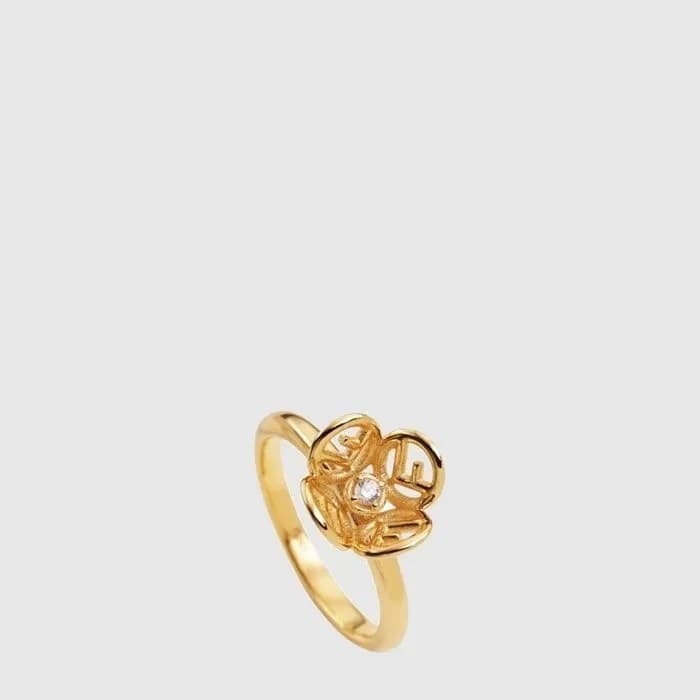 펜디 여성 F 이즈 링 - Fendi Womens F is Ring - acc10101x 이미지 2/3