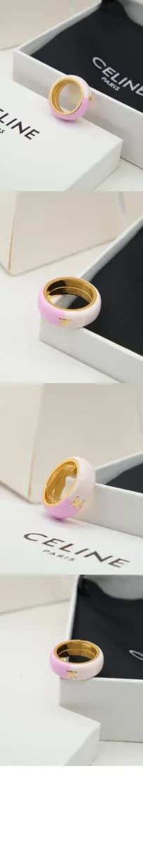 셀린느 여성 트리옹프 시그니처 링 - Celine Womens Triomphe Signature Ring - acc10470x 이미지 3/3