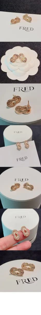 프레드 여성 샹스 인피니 이어링 - Fred Womens Chance Infini Earring - acc10033x 이미지 3/3