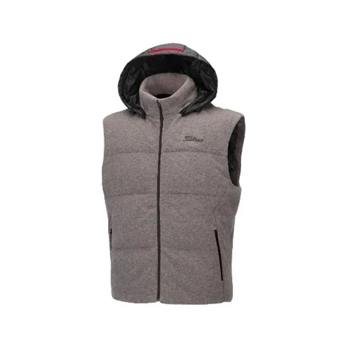 [Titleist] 타이틀리스트 남성 Tour-Fit 캐시미어 니트 다운 베스트 - gol… 이미지 1/19