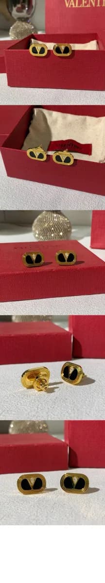 발렌티노 여성 크리스탈 메탈 이어링 - Valentino Womens Crystal Metal Earring - acc10398x 이미지 3/3