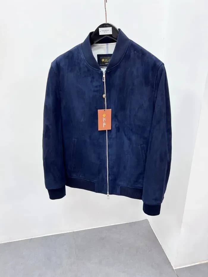 로로피아나 남성 가죽 봄버 자켓 - Loro Piana Mens Leather Jacket - lpc17082x 이미지 5/12