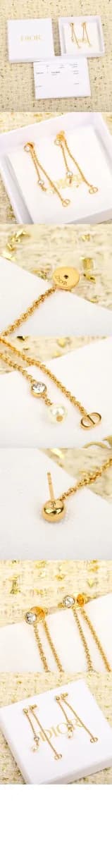 디올 여성 쁘띠 CD 트레져 이어링 - Dior Womens Petit CD Treasure Earring - acc9623x 이미지 3/3