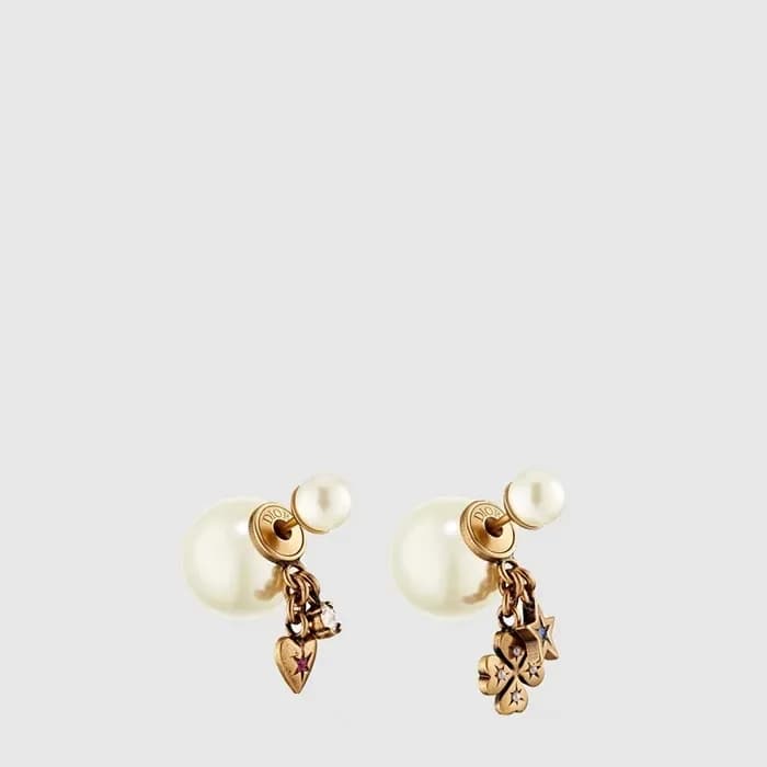 디올 여성 골드 이어링 - Dior Womens Gold Earring - acc9733x 이미지 1/3