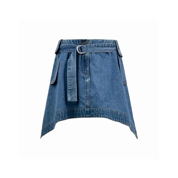 로에베 여성 벨트 자수 미니스커트 - Loewe Womens Belted Embroider… 이미지 1/14