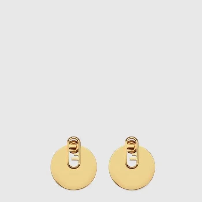 펜디 여성 오 락 이어링 - Fendi Womens O Lock Earring - acc10146x 이미지 2/3