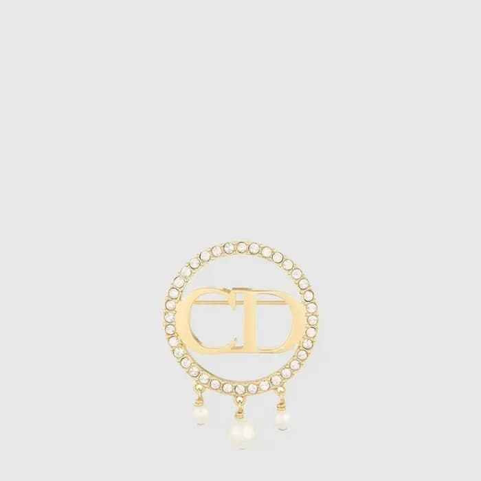 디올 여성 쁘띠 CD 브로치 - Dior Womens Petit CD Brooch - acc9838x 이미지 1/3