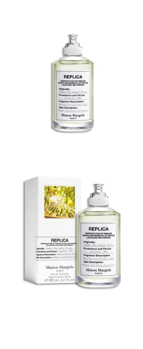 메종 마르지엘라 레플리카 언더 더 레몬트리 오 드 뚜왈렛 100ml - Maison Margiela Replica Under the Lemon Tree Eau de Toilette - map69x 이미지 3/3