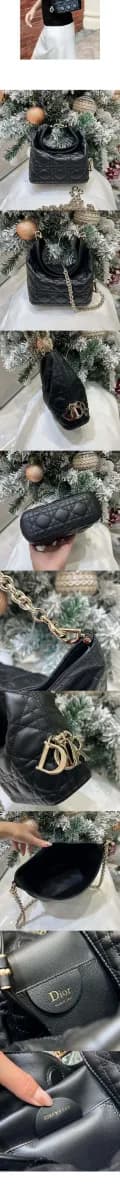 디올 여성 뚜주흐 호보 백 미니 - Dior Womens Toujours Hobo Mini Bag - dib17338x 이미지 4/4