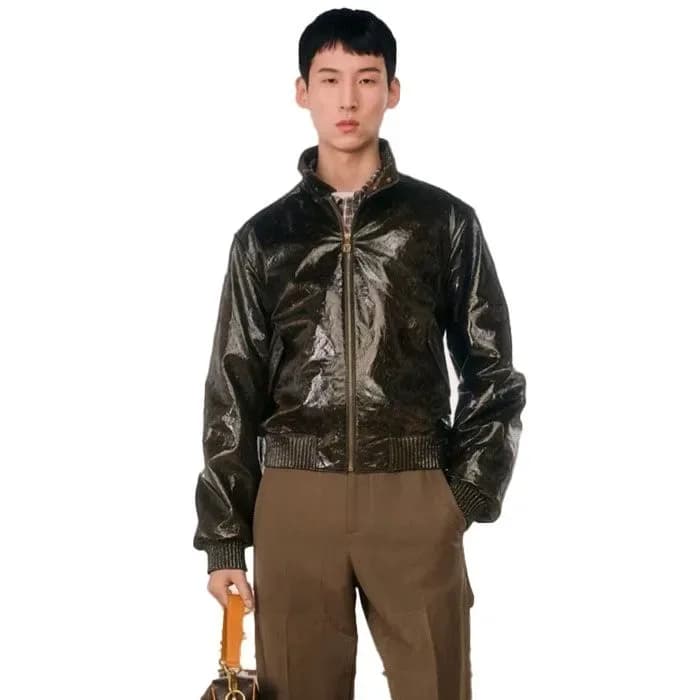 루이비통 남성 가죽 자켓 - Louis vuitton Mens Leather Jacket - lvc17411x 이미지 2/25