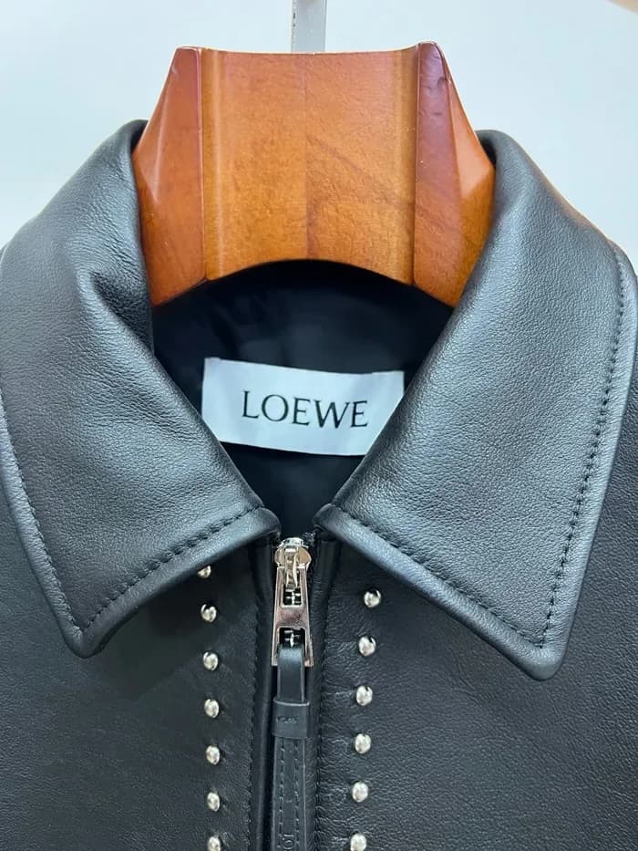 로에베 남성 가죽 자켓 - Loewe Mens Leather Jacket - loc17022x 이미지 10/17