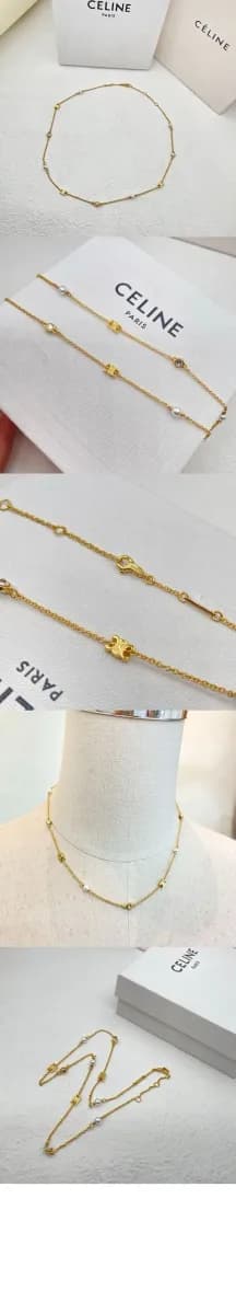 셀린느 여성 레 페를르 네크리스 - Celine Womens Les Perles Necklace - acc10493x 이미지 3/3