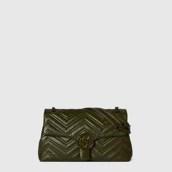 구찌 여성 GG 마몽 미디엄 숄더백 - Gucci Womens GG Marmont Medi… 이미지 1/3