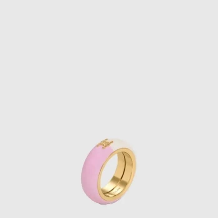 셀린느 여성 트리옹프 시그니처 링 - Celine Womens Triomphe Signature Ring - acc10470x 이미지 2/3