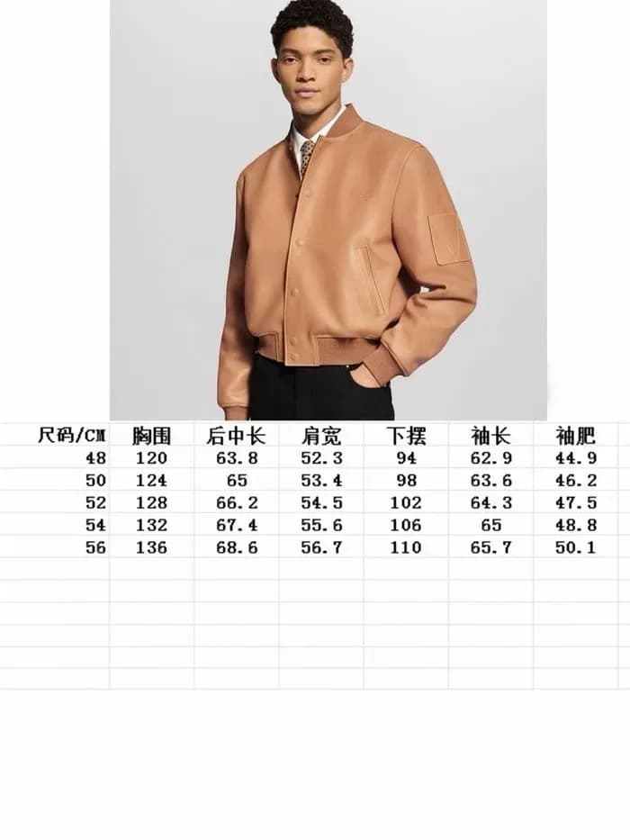루이비통 남성 가죽 자켓 - Louis vuitton Mens Leather Jacket - lvc16845x 이미지 24/24