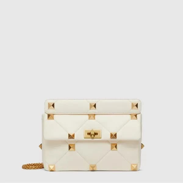 발렌티노 여성 라지 로만 스터드 체인 숄더 백 - Valentino Womens Large… 이미지 1/3