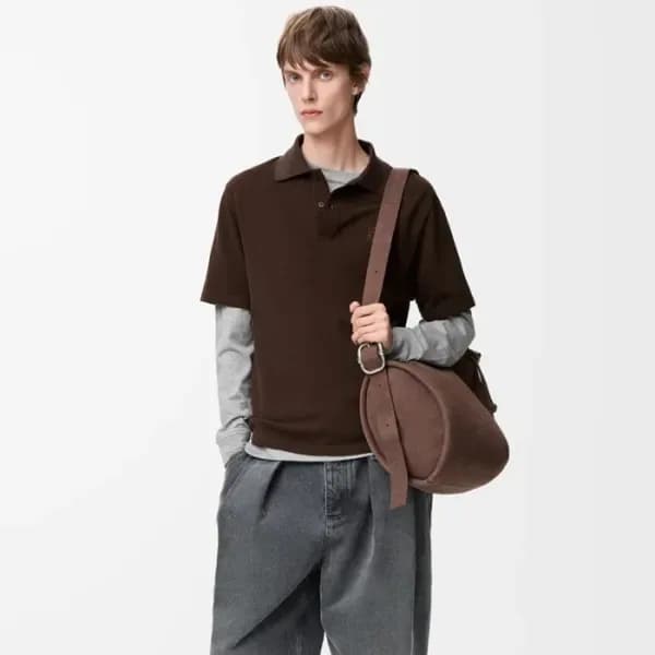 로에베 남성 폴로 반팔티 - Loewe Mens Polo Tshirt - loc14593x 이미지 1/17