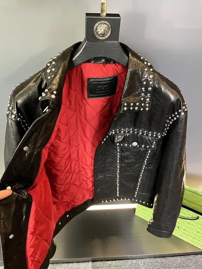 구찌 남성 가죽 자켓 - Gucci Mens Leather Jacket - guc16734x 이미지 10/26