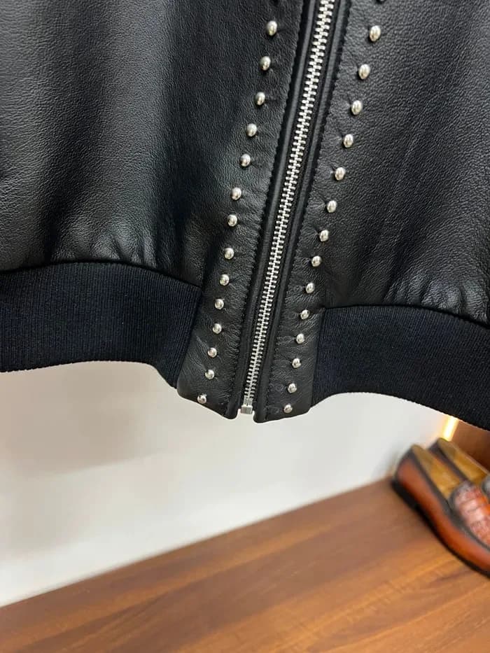 로에베 남성 가죽 자켓 - Loewe Mens Leather Jacket - loc17022x 이미지 7/17