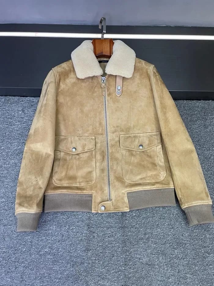 톰포드 남성 가죽 자켓 - Tom Ford Mens Leather Jacket - toc17165x 이미지 14/22