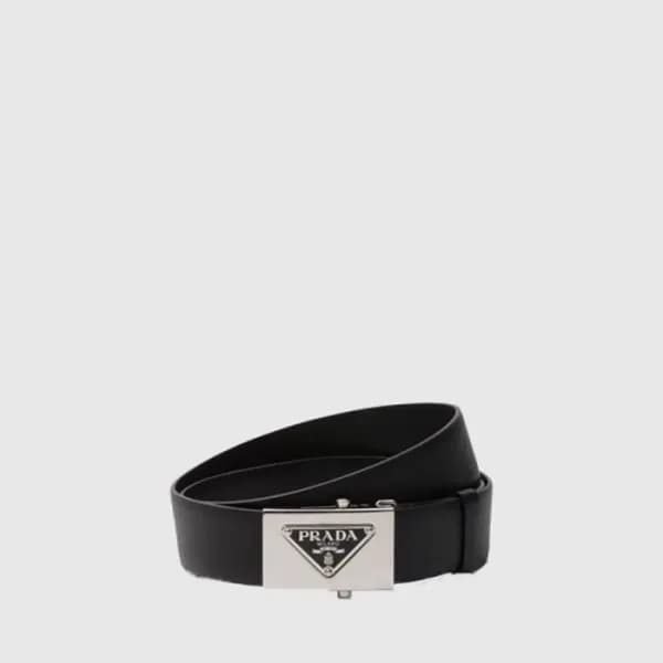 프라다 남성 사피아노 벨트 - Prada Mens Saffiano Belt - bel439… 이미지 1/5