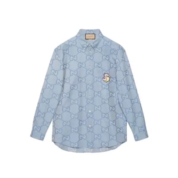 구찌 남성 GG 클래식 셔츠 - Gucci Mens Dress Shirt - guc16535x