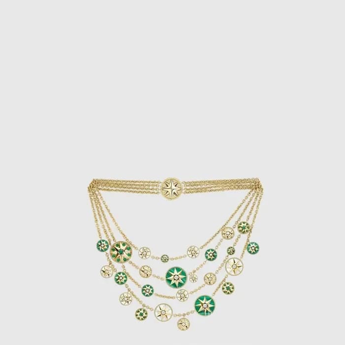 디올 여성 로즈 데 방 네크리스 - Dior Womens Rose des Vents Cuff Bracelet - acc9736x 이미지 1/3