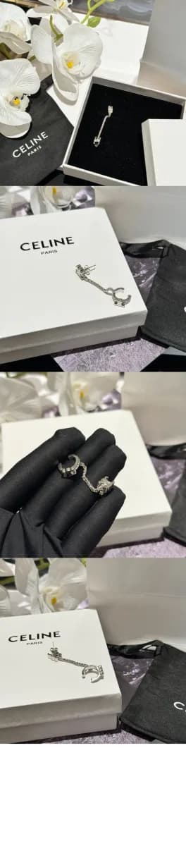 셀린느 여성 크리스탈 이어링 - Celine Womens Crystal Earring - acc10484x 이미지 3/3