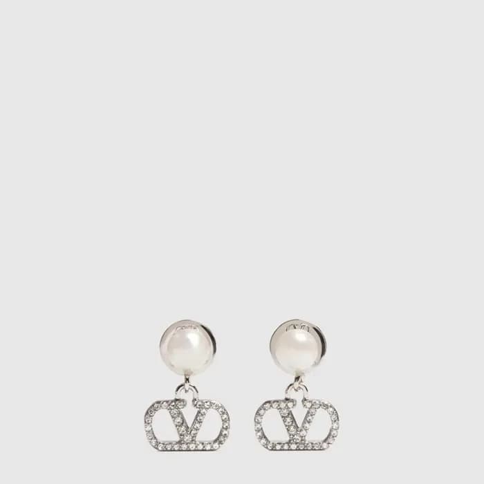 발렌티노 여성 브이로고 시그니처 이어링 - Valentino Womens V-Logo Signature Earring - acc10438x 이미지 1/3
