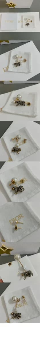 디올 여성 골드 이어링 - Dior Womens Gold Earring - acc9570x 이미지 3/3